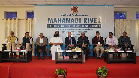 Sri Sri University hosts conference on environmental challenges and solutions for Mahanadi River
