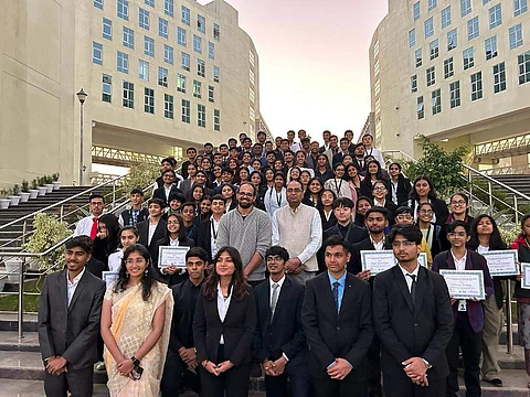 A picture from the valedictory of Young Changemakers Programme (YCP).