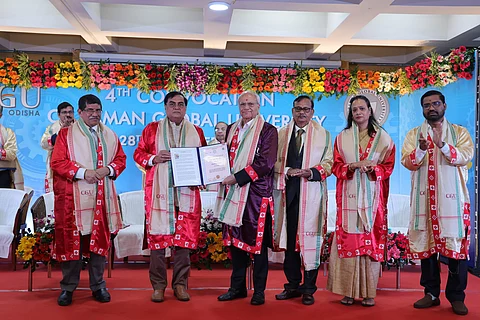 During the ceremony | (Pic: CGU)