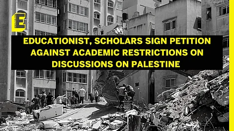 Educationist, scholars sign petition against academic restrictions on discussions on Palestine