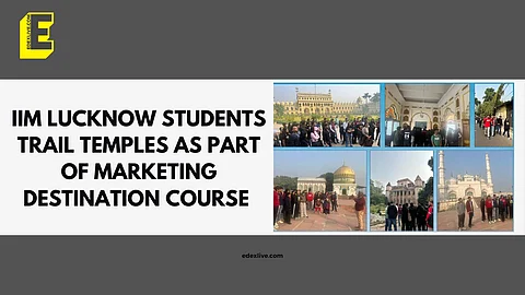 IIM Lucknow students trail temples as part of marketing destination course