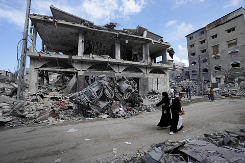 Visuals from Gaza Strip | (Image: PTI)