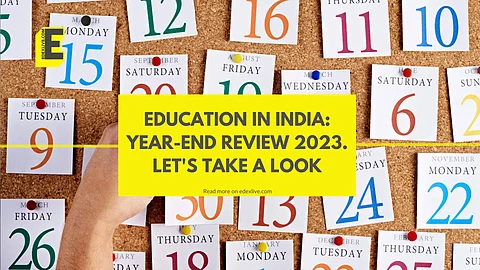 Education in India: Year-end review 2023. Let's take a look