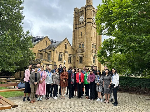 India education agents hosted at the University of Melbourne campus recently | (Pic: University of Melbourne)
