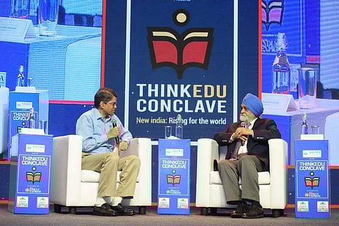 Montek Singh Ahluwalia at ThinkEdu 2023 | Pic: Satish Babu