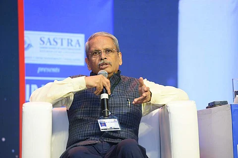 Kris Gopalakrishnan speaks at the ThinkEdu Conclave, 2023 | Pic: Express/Satish Babu