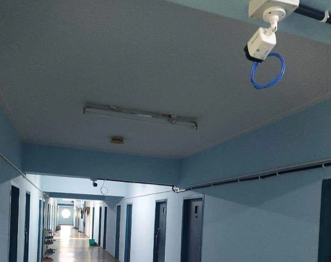 CCTV cameras in IIT Bombay hostel | (Pic: Sourced)