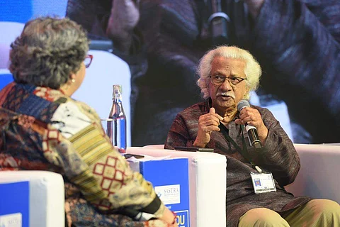 Filmmaker Adoor Gopalakrishnan in conversation at Think Edu Conclave 2023 | (Pic: Sathish Babu)