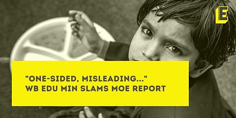 WB Gov't & TMC Ministers slam MoE Report on midday meal scheme | Pic: EdexLive