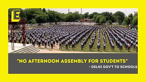 Delhi Gov't issues guidelines help schools tackle summer | Pic: EdexLive