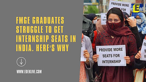 FMGs protest in J&K | Credit: Edex Live