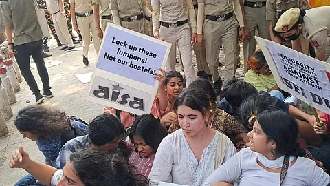 Pictures from the Azadi March | (Pic: AISA)