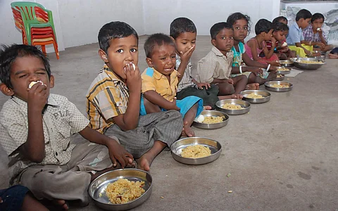 Disruption in mid-day meals is the reason, says ICDS | Pic: Express