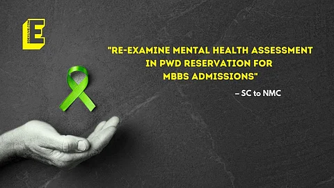 NMC asked to set up an expert panel to re-examine candidates' mental illness assessment | Pic: EdexLive