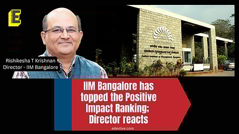 IIM-B has ranked first on sustainability and good teaching practices. | Pic Credit: EdexLive