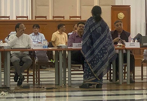 EC meeting at DU on June 9 on absorption of ad-hoc teachers | (Pic: Rajesh Jha)
