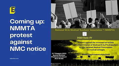 Coming up: NMMTA protest against NMC notice | (Pic: EdexLive)