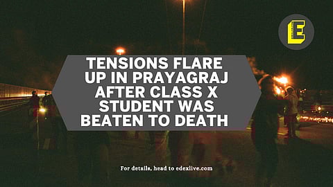 Tensions flare  up in Prayagraj after class X student was beaten to death | (Pic: EdexLive)