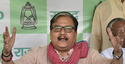 File photo of MP Manoj Jha | (Pic: EdexLive)