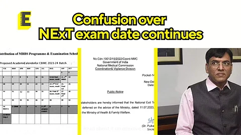NExT exam to be held for 2024 batch in February 2028? Is the information correct?