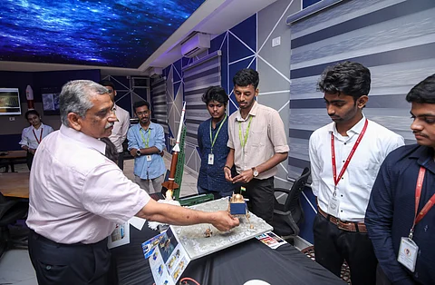 Chandrayaan-3's mission director appreciates HITS for KCG Verghese satellite to be launched by ISRO