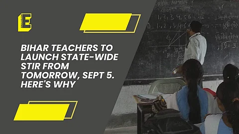 Bihar teachers to launch state-wide stir from tomorrow, Sept 5. Here's why 