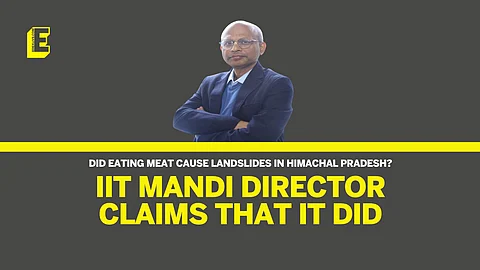“Eating meat causes landslides,” IIT Mandi director allegedly says in viral video; students, netizens react  