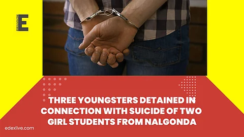 This is the latest update in the case of two students dying by suicide in Nalgonda | (Pic: EdexLive)