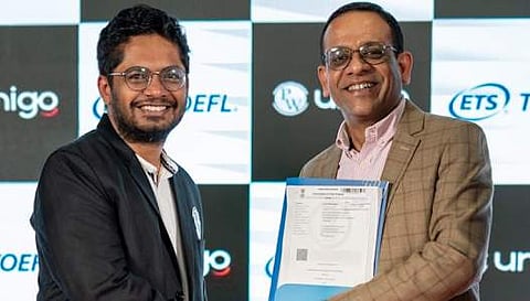 PW Spokesperson Gaurav Gularia and Sachin Jain, Country Manager, ETS India and South Asia | (Pic: PW)