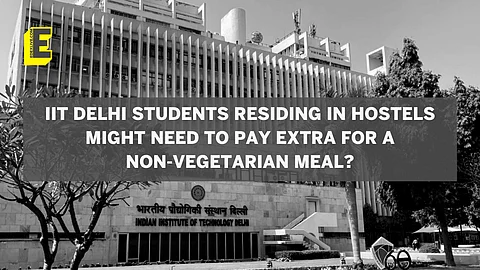 Students say that this is unfair | (Pic: IIT Delhi + EdexLive)
