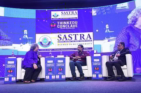 Visuals from the event | (Picture: TNIE)