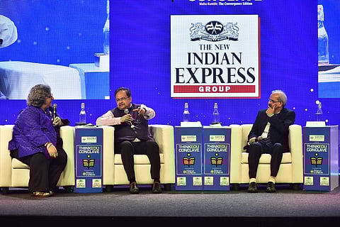 Visuals from the event | (Picture: TNIE)