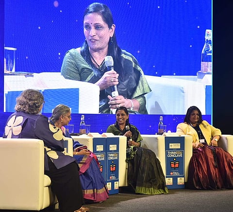 Visuals from the event | (Picture: TNIE)