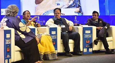 Visuals from the event | (Picture: TNIE)