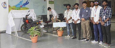 Visuals from Anurag University | (Picture: Source)