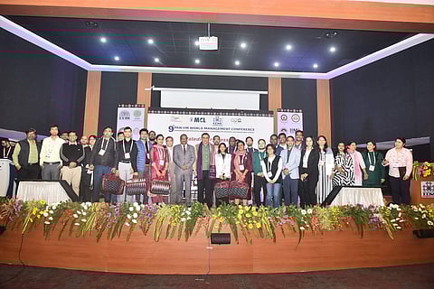 At the conference | (Pic: IIM Sambhalpur)