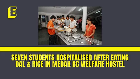 Medak: Seven students fall ill after eating food in BC Social Welfare School hostel mess 