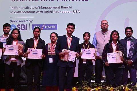 At the conference | (Pic: IIM Ranchi)