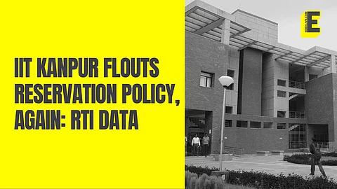 IIT Kanpur: 14 departments do not have ST faculty; RTI data reveals 