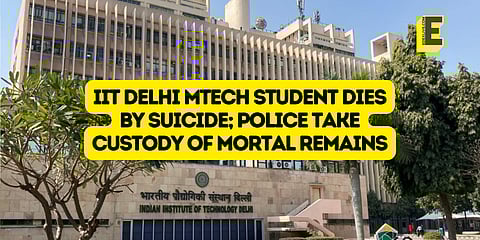 Death at IIT | (Pic: EdexLive + IIT Delhi)