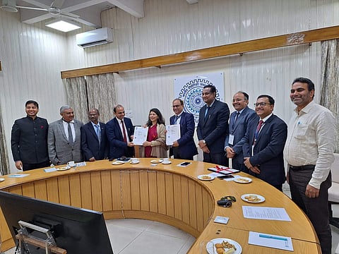 At the MoU signing ceremony | (Pic: IIT Roorkee)