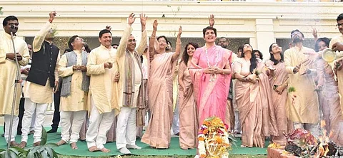 During the inauguration | (Pic: IIM Bodh Gaya)
