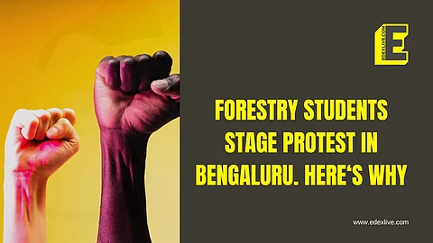 Karnataka: Forestry students protest against amendment in reservation, job allocation