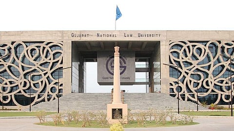 Picture of Gujarat National Law University | (Credit: GNLU website)