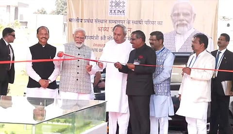 PM inaugurates permanent campus of IIM Sambalpur | (Pic: IIM Sambalpur)