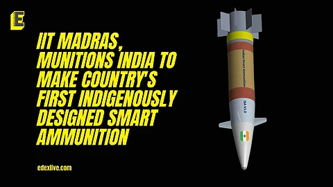 IIT Madras, Munitions India to make country's first indigenously designed smart ammunition