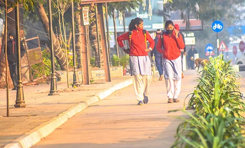 J&K: Schools reopen after three months of winter vacation