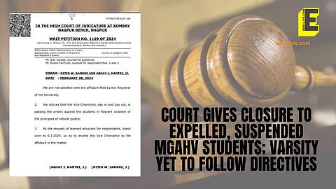 Court gives closure to expelled, suspended MGAHV students |(Pic credits: EdexLive)