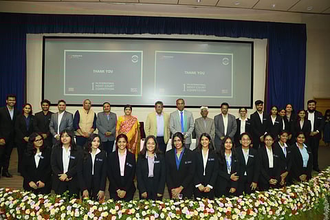 The competition at Mahindra University | (Pic: Mahindra University)