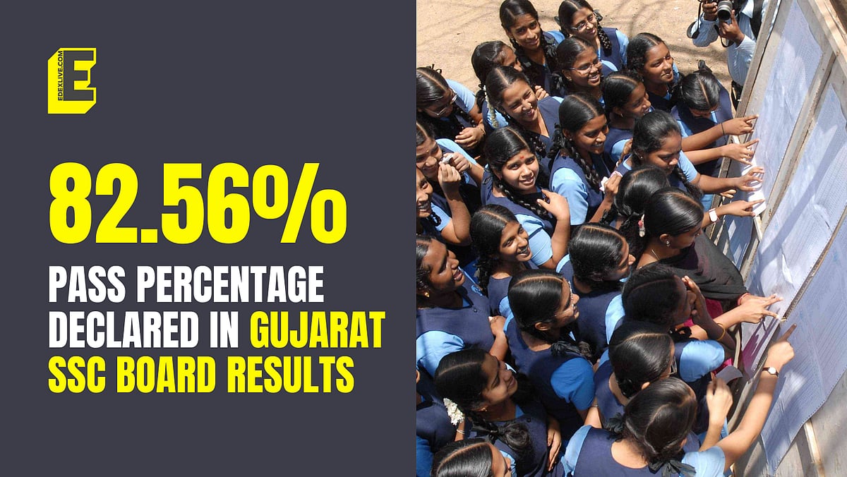 Gujarat SSC results announced: 82.56 per cent pass percentage recorded ...